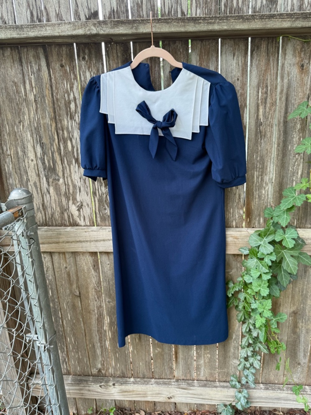 Navy Blue 20s inspired dress